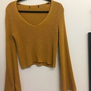 Forever 21 Bell Sleeve Sweater